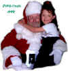 Bailey with Santa - 1999